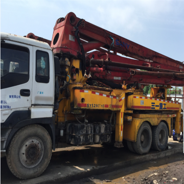 Paramètre technique du camion pompe Sany ISUZU remis à neuf de 37 m