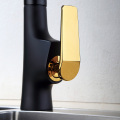 Modern Brass Single Handle Kitchen Sink Faucet