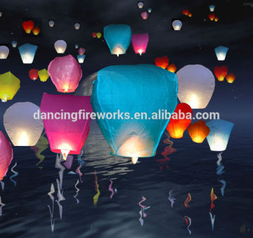 wholesale chinese paper lantern small flying sky lantern