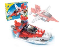 Block Flying Helicopter Toy and Ship