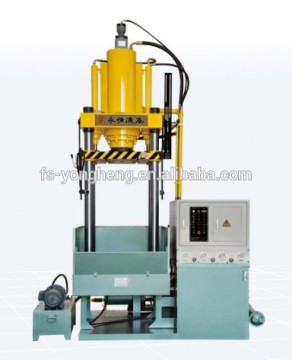 Four Pillars Hydraulic Water Bottle Blowing Press Machine