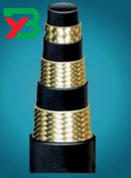 Three layer rubber hose