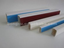 Wall cable cover with glue