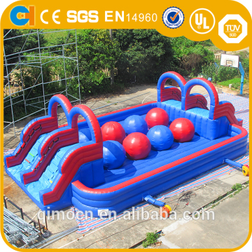 Inflatable wipe out obstacle games,Outdoor challenge inflatable game for kids and adult,Inflatable challenge obstacle Sport game
