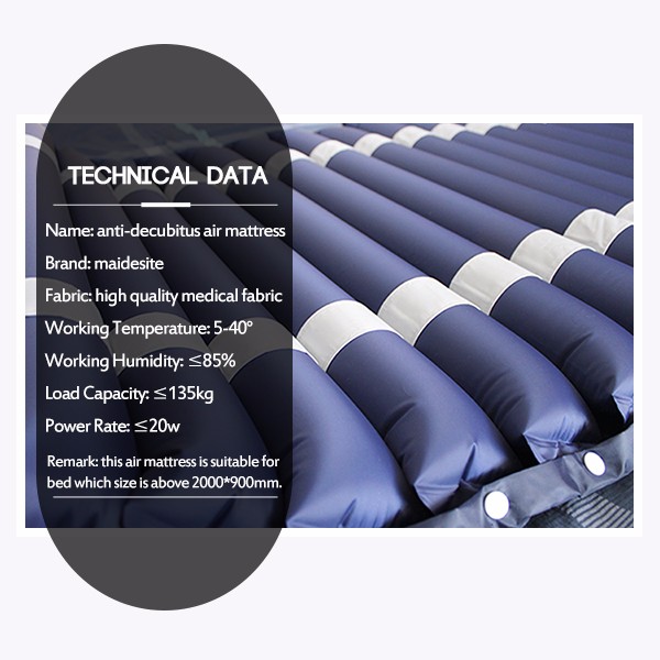 wholesale full size inflatable anti decubitus medical air mattress