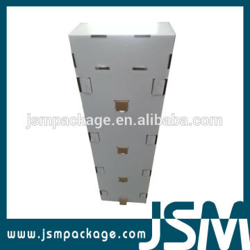 JSMPACKAGE Raw Paper display rack displaying stand customized white craft paper