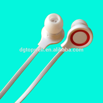 Flat Cord Wholesale High Quality Cheap Colorful Mobile Earphone