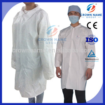 Medical Doctor Disposable Anti-static microporous lab coat