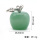 Ручная запекая 20 -миллиметровая яблочная подвесная ожерелье Agate
