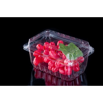 Emballage de boîte de salade de fruits en plastique blister