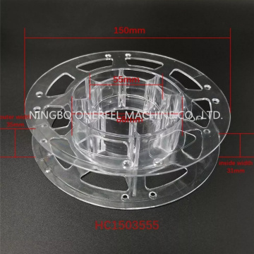 Bobines de filament vide personnalisées en plastique