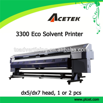 solvent outdoor printer with dx7 head/price flex banner printer