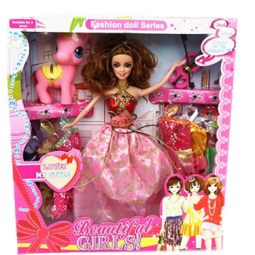 Hot sale beautiful doll set beautiful doll