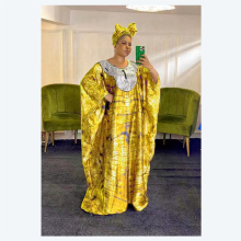 PROMISTAR Oversized Chic Robe Africaine Femme Kenyan Polyester Dashiki