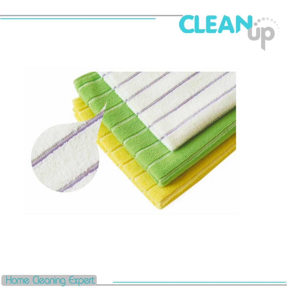 Color Mixed Microfiber Cloth for Kitchen Cleaning