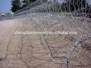 razor barbed wire/electric fence/plastic fence/wire mesh fence