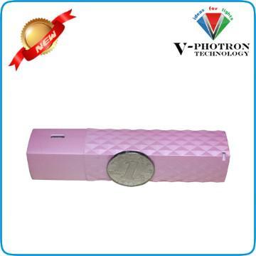 new design mascara cream shape power bank 2600mah from shenzhen v-phot