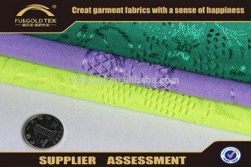 95% polyester 5% elastane knitted crepe fabric