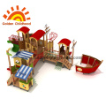 Combination Ship Mixed Outdoor Playground Equipment Untuk Dijual