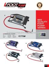 TUV /GS CE certificate double cylinder bike Foot Pumps