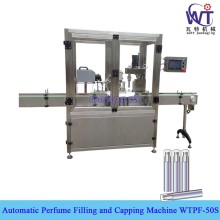 4 Heads Computer Control High Speed Automatic Perfume Bottle Filling and Capping Machine