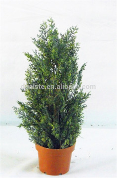 1.6m tall decoration artificial plastic green potted Arborvitae acuson cypress plywood tree EDC16006 2507