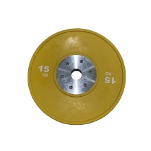 Custom Logo Rubber Weight Plates and Barbells for Indoor Exercise and Competition Use