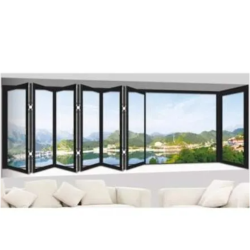 NFRC America Standard Aluminum Bi-folding windows