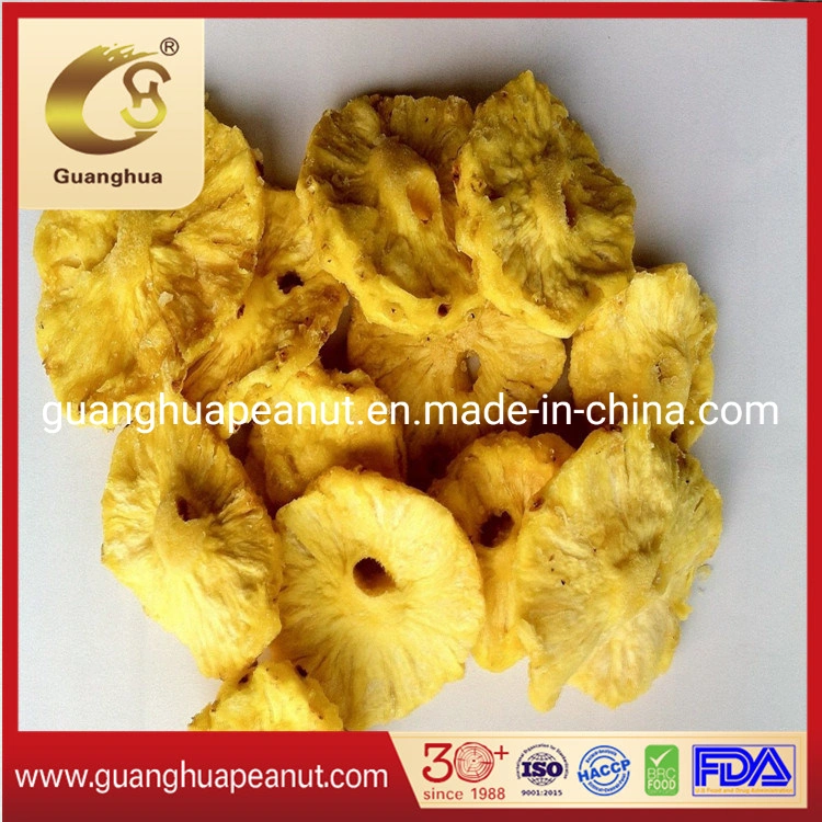 Factory Price Dried Pineapple Rings Preserved Pineapple Rings