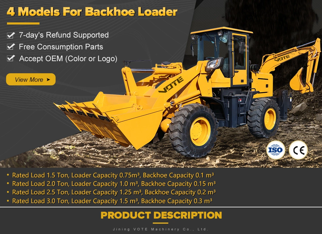 Mini Loader And Towable Backhoe Loader For Sale, High Quality Mini ...