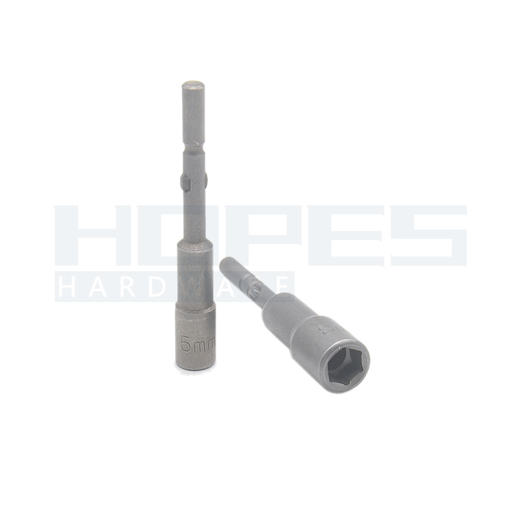 S2 801 5mm 802 6mm hex socket nut driver bits H5 5.5 6 7 8 9 10 11 12 13 14mm Length 60mm electric power screwdriver tools