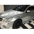 Satin Metallic Moonlight Silver Car Wrap Vinyl