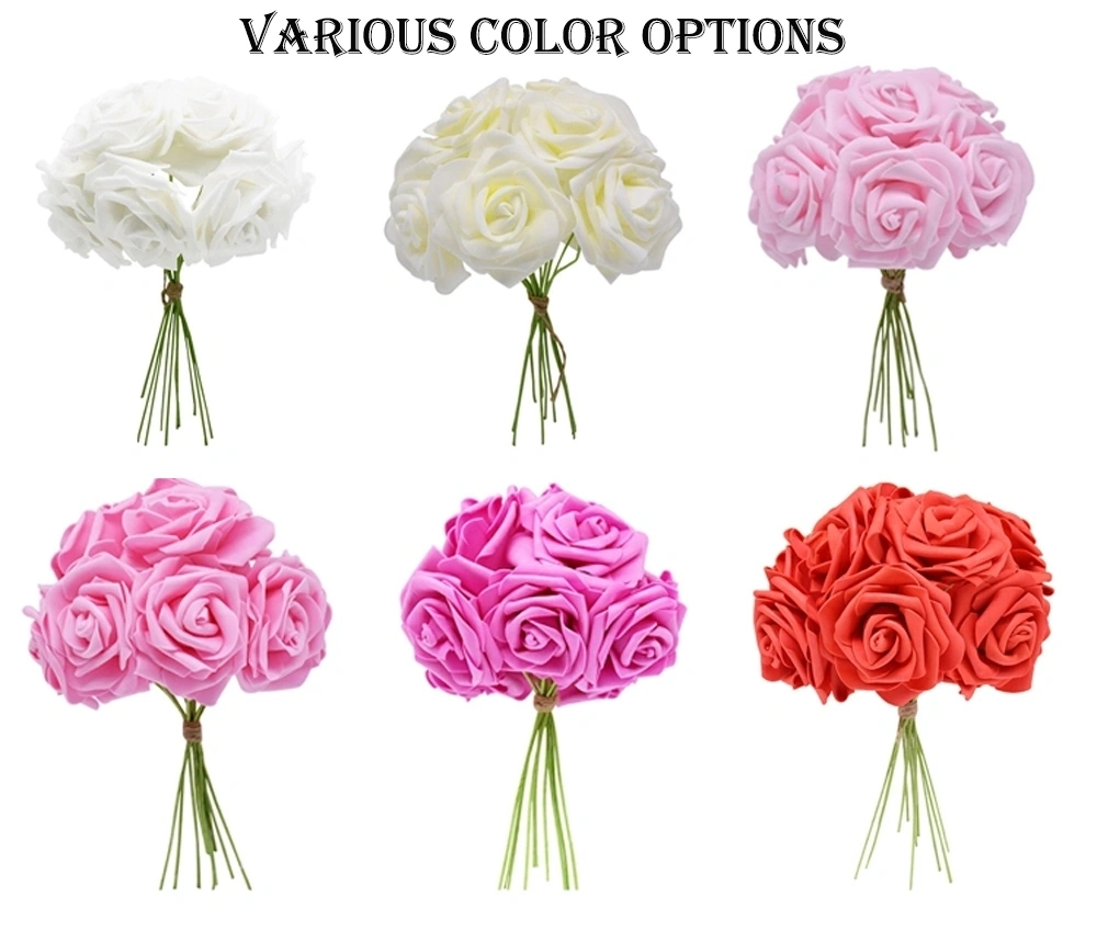 Colorful Rose Bouquet Artificial Flowers