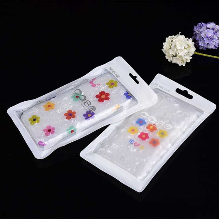 4.7/5.5 Inch Plastic Zipper Bag Mobile Phone Case Packaging Bag Ziplock Bag Custom