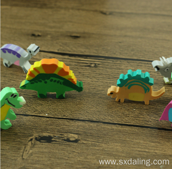 Personalized Cheap Price Dinosaur Eraser