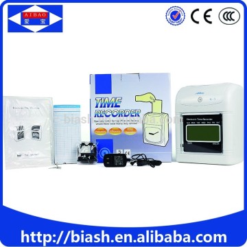 electronic time recorder/time recorder attendance machine