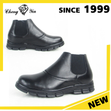 New Men's Leather Casual Shoes Invisible Elevator Shoes Height Increasing Boots