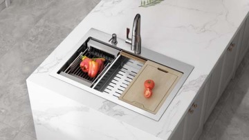 Modern Kitchen Rectangular Single Bowl Kitchen Sink