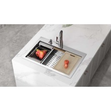 Modern Kitchen Rectangular Single Bowl Kitchen Sink