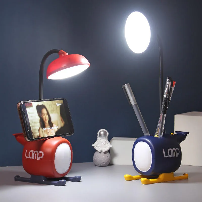Study Lamp USB Rechargeable Eye Protection Table Lamp Students Learning Light