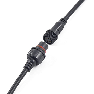 M12 Waterproof Electrical Connector Cable