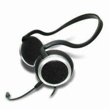 Neckband Headset with Detachable Microphone and 32Ω Impedance