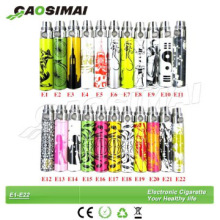 hot selling ego battery accessory colorful battery