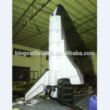 8m Inflatable missile plane for outdoor show