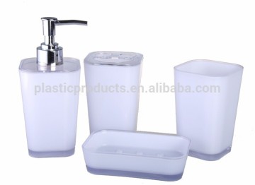 Colored plastic hotel balfour bathroom accessories