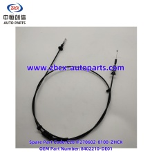 Front hood unlocking cable for changan Qiyuan A06/UNI-V