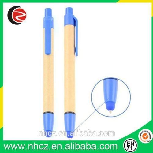 Eco friendly promotional paper recycled ballpoint pen