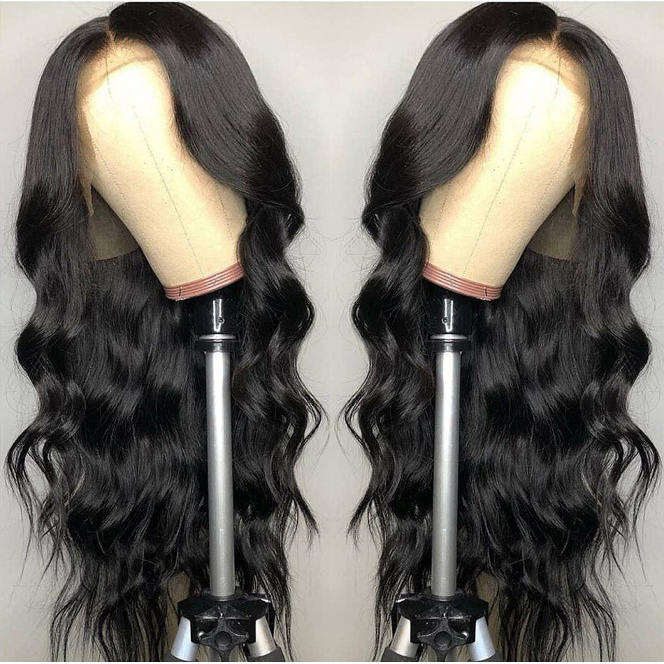 SPARK 4x4 Lace closure Wig Straight Hair Brazilian Virgin Human Hair For Black Women  Pre-Plucked with baby hair