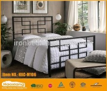Europe modern double metal bed