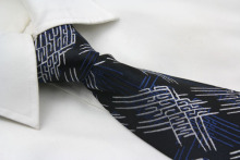Mens Woven Polyester Square Tie